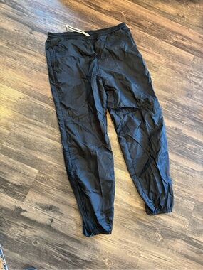 Vintage King Louie Black Windbreaker Pants Medium Joggers 90s